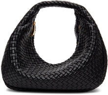 Bottega Veneta Black Intrecciato Nappa Bag