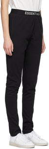 Essentials Black Jersey Lounge Pants