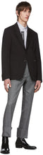 Givenchy Black Jersey Notched Lapel Blazer