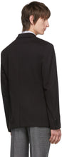Givenchy Black Jersey Notched Lapel Blazer
