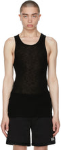 AMIRI Black Jersey Tank Top - Débardeur Jersey noir Amiri - 아미리 블랙 저지 탱크 탑