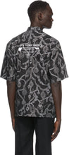Givenchy Black Jewelry Print Loose Fit Shirt