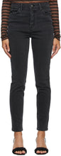 Grlfrnd Black Karolina High-Rise Jeans - Jean de haute hauteur de Karolina noir Grlfrnd - Grlfrnd Black Karolina 고층 청바지