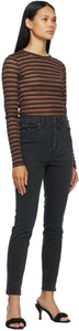 Grlfrnd Black Karolina High-Rise Jeans