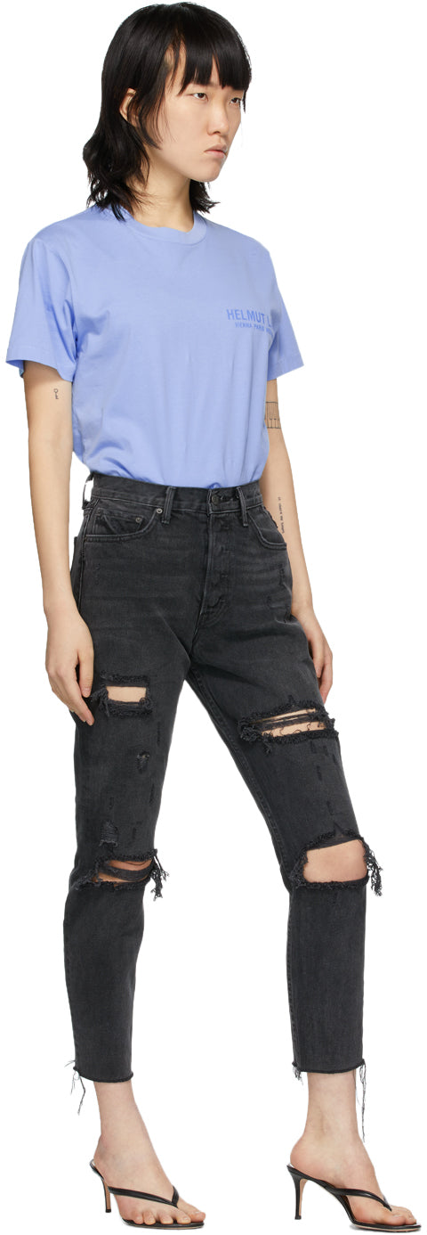 Grlfrnd Black Karolina Jeans - Jean Karolina noir Grlfrnd - Grlfrnd 검은 색 카롤리나 청바지