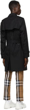 Burberry Black Kensington Trench Coat