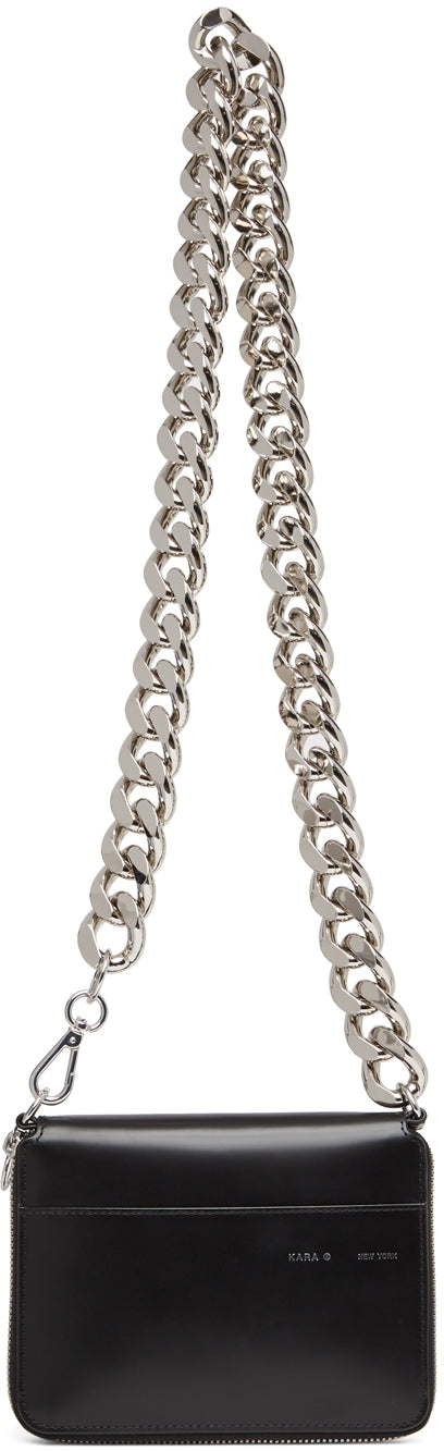 KARA Black Large Bike Wallet Bag – BlackSkinny