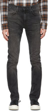 Nudie Jeans Black Lean Dean Jeans - Nudie Jeans Black Lean Dean Jeans - Nudie 청바지 검은 lean 딘 청바지