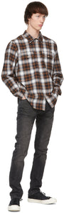 Nudie Jeans Black Lean Dean Jeans