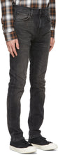 Nudie Jeans Black Lean Dean Jeans