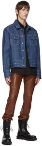 Givenchy Black Leather Combat Boots