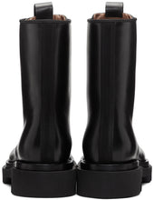 Givenchy Black Leather Combat Boots