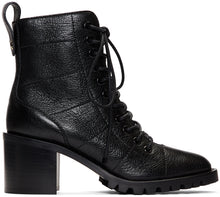 Jimmy Choo Black Leather Cruz 65 Boots