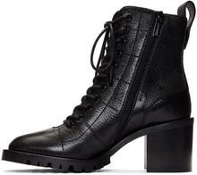 Jimmy Choo Black Leather Cruz 65 Boots