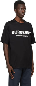 Burberry Black Letchford Logo T-Shirt