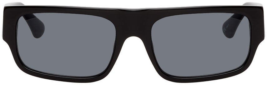Dries Van Noten Black Linda Farrow Edition 189 C1 Sunglasses
