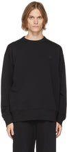 Acne Studios Black Logo Crewneck Sweater - ACNE Studios Black Logo Crewneck Pull - 여드름 스튜디오 블랙 로고 Crewneck 스웨터