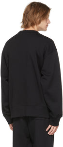 Acne Studios Black Logo Crewneck Sweater