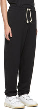 Acne Studios Black Logo Lounge Pants