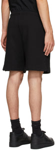 424 Black Logo Shorts