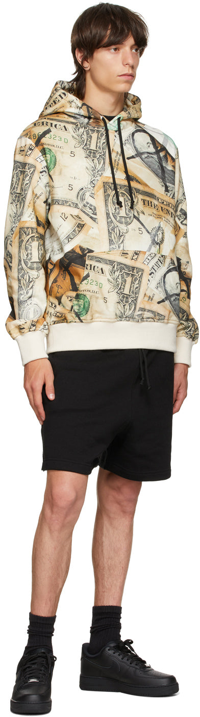 424 Black Logo Shorts