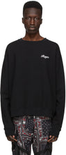 ROGIC Black Logo Sweatshirt - Sweat-shirt de logo noir rogique - Rogic 블랙 로고 스웨터