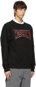 Moschino Black Logo Sweatshirt