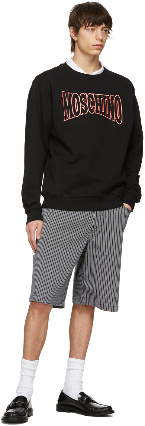 Moschino Black Logo Sweatshirt