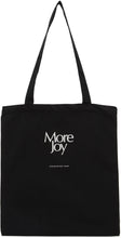 More Joy Black Logo Tote