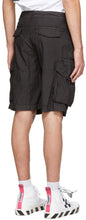 Off-White Black Logo Utility Shorts