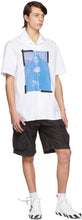 Off-White Black Logo Utility Shorts