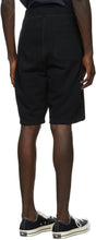 Sunspel Black Loopback Shorts