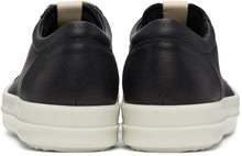 Rick Owens Black Low-Top Sneakers
