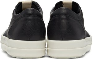 Rick Owens Black Low-Top Sneakers