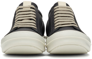 Rick Owens Black Low-Top Sneakers