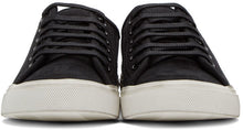 Saint Laurent Black Malibu Low-Top Sneakers