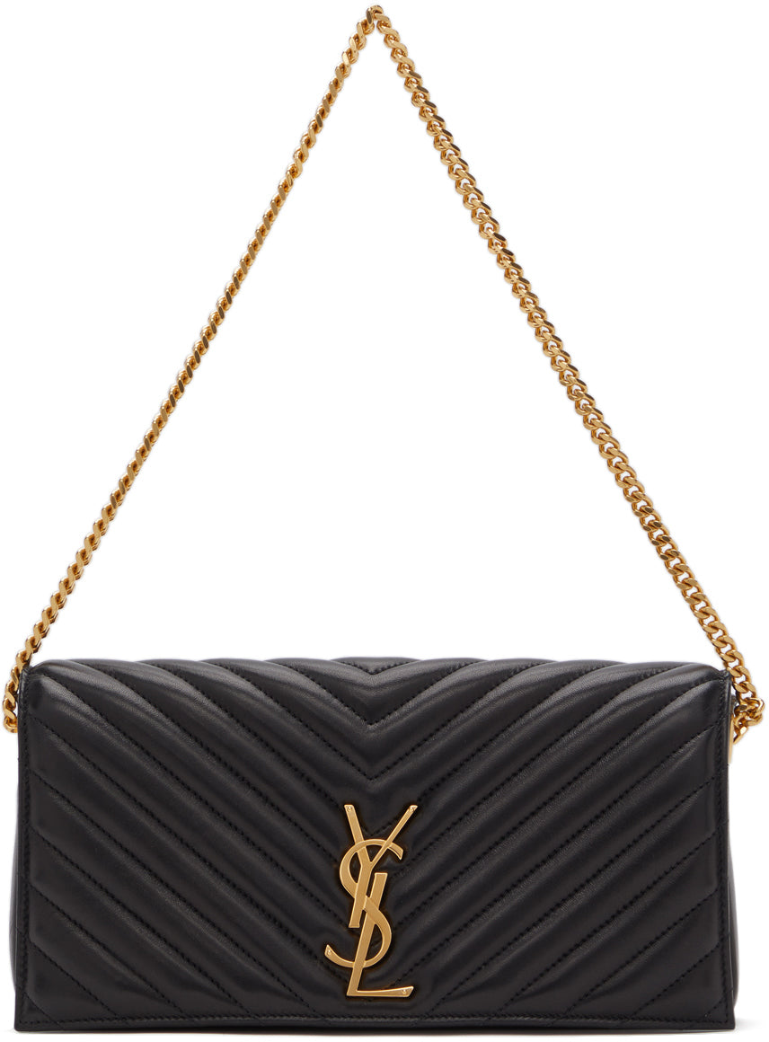Saint Laurent Black Medium Kate 99 Bag