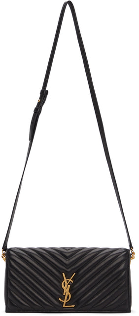 Saint Laurent Black Medium Kate 99 Bag - Saint Laurent Noir Moyen Kate 99 Sac - 세인트 로트 블랙 미디엄 케이트 99 백