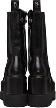 R13 Black Medium Platform Boots