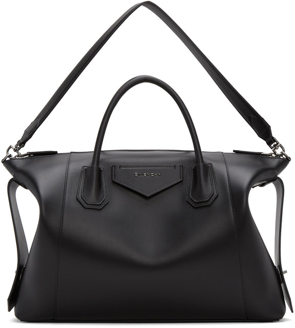 Givenchy Black Medium Soft Antigona Bag - Givenchy Black Medium Soft Antigona Sac - 지방시 블랙 중간 소프트 안티 고 나 백