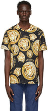 Versace Black Medusa Amplified T-Shirt - T-shirt amplifié Medusa Versace Noir - 베르사체 블랙 메두사 증폭 된 티셔츠