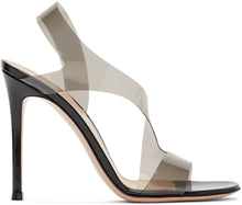 Gianvito Rossi Black Metropolis 105 Heeled Sandals - Gianvito Rossi Black Metropolis 105 Sandales à talons - Gianvito Rossi Black Metropolis 105 힐 샌들