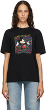 Saint Laurent Black Mickey Mouse T-Shirt