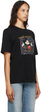 Saint Laurent Black Mickey Mouse T-Shirt