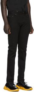 Fendi Black Micro FF Jeans