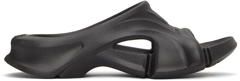 Balenciaga Black Mold Slide Sandals – BlackSkinny