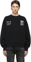Off-White Black Monalisa Sweatshirt - Sweat-shirt de Monalisa noir blanc blanc - off-white 흑색 monalisa 스웨터