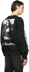 Off-White Black Monalisa Sweatshirt