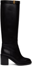 Burberry Black Monogram Redgrave Boots