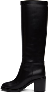 Burberry Black Monogram Redgrave Boots